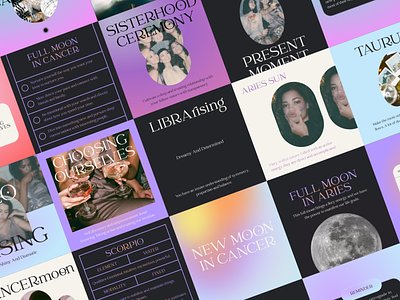 Astrology Instagram Pack | Selena Gradient