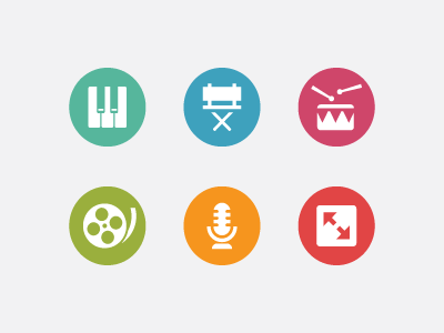 Multimedia Icons