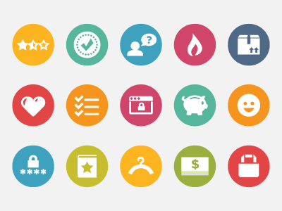 More Shopping Icons icon icon set icons ui vector