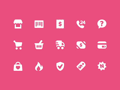 Pixi Icons - Shopping