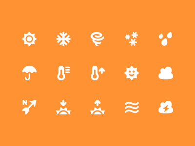 Pixi Icons - Weather icon icon set icons pixi ui vector weather