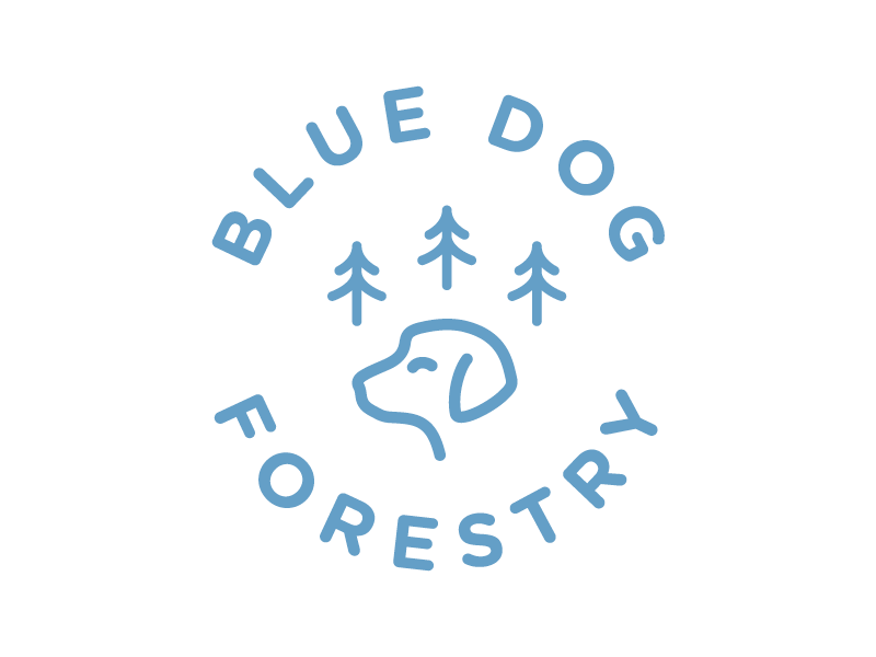 Blue Dog Logo by Scott Dunlap on Dribbble