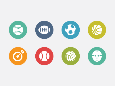 Sports icon icon set icons ui vector