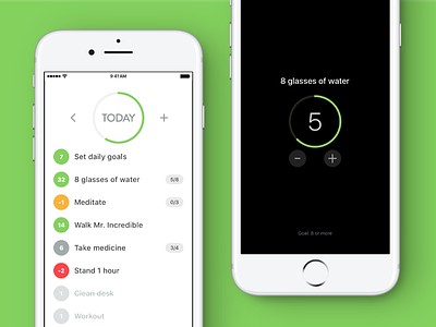 Habit List - daily tracker app habit list habits health ios list new years resolutions tracker
