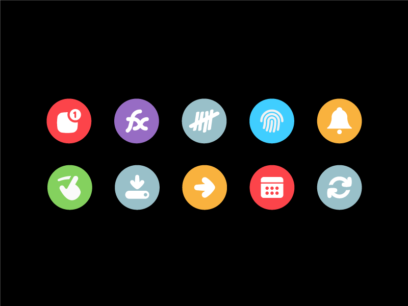 Habit List Icons app habit list habit ios set icons icon