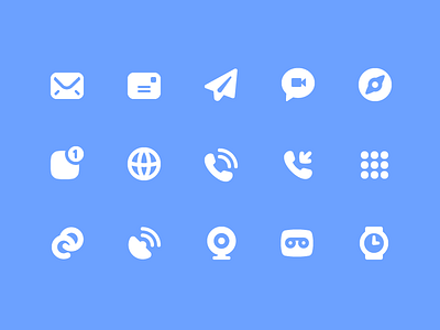Pixi Icons - Communication icon icon set icons interface pixi ui vector