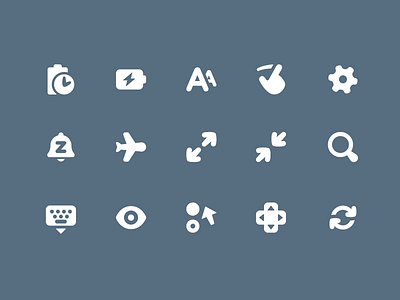 Pixi Icons - Settings icon icon set icons interface pixi ui vector