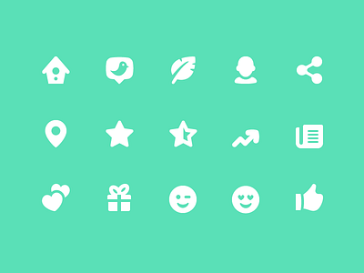 Pixi Icons - Social icon icon set icons interface pixi ui vector