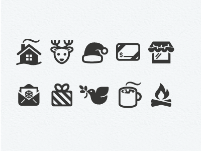 Christmas icons too