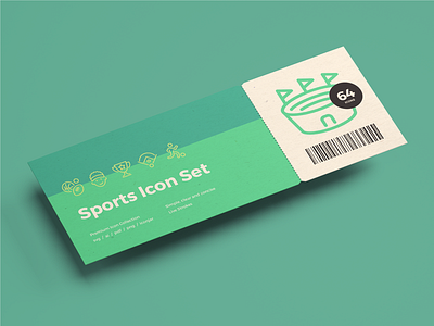 Sports Icons design icon icon set icons illustration sports ticket ui vector
