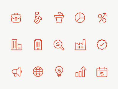 Biz Icons business finance icon icon set icons illustration interface money ui vector