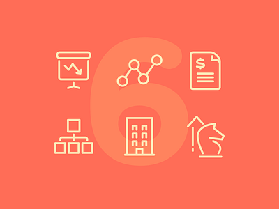 Day 6 business design icon icon set icons illustration interface line ui vector