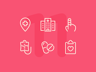 Day 11 health health care hospital icon icon set icons illustration interface ui vector