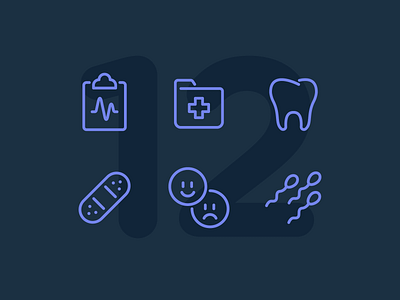 Day 12 health health care icon icon set icons illustration interface line ui vector