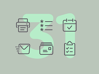 Day 31 business icon icon set icons illustration interface line office office design ui vector work