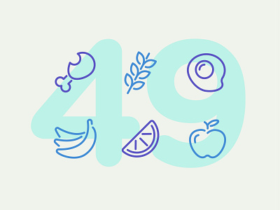 Day 49 food icon icon set icons illustration interface line ui vector