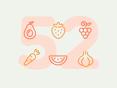 Day 52 food icon icon set icons illustration line ui vector