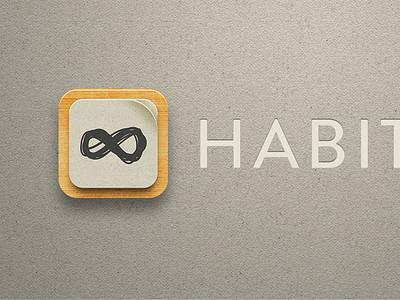 Featured! app app icon app store featured habit habit list icon ios iphone list texture