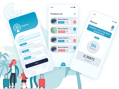 BLE Travel App