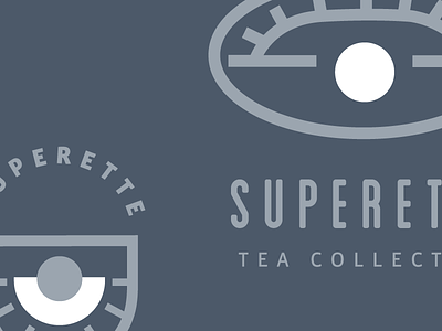 Superette Tea Collective - Logo Concepting branding concept kickstarter logo tea