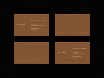 Business Cards business cards emboss simple