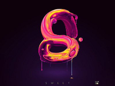 S is for SWEET adobe album art creative cloud digital art graphic design identity logo music photoshop poster typography wallpaper