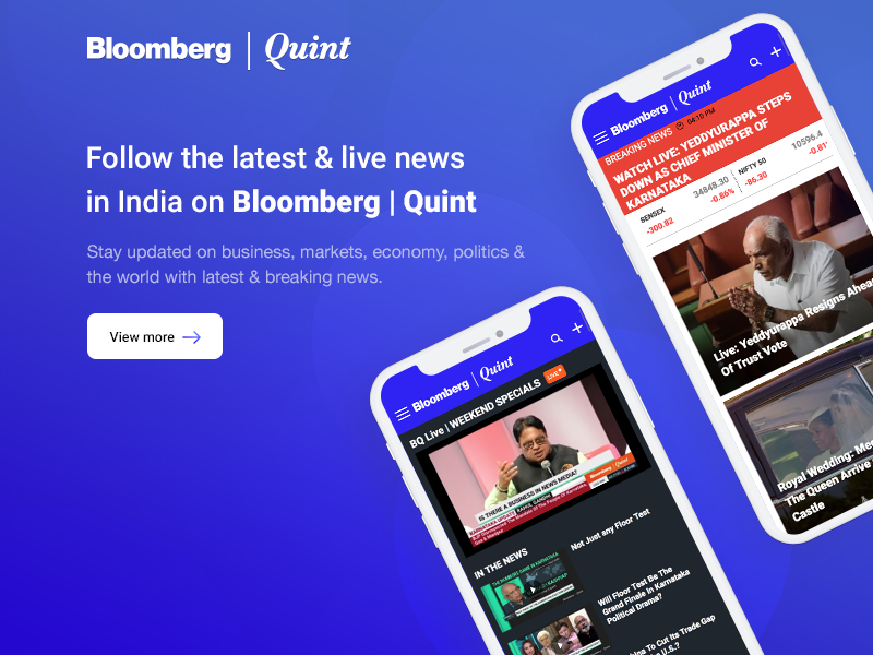 Bloombergquint news breaking latest with world the politics economy markets business