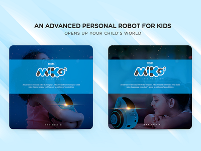 Miko Brochure brochure child companion design promotion roboto
