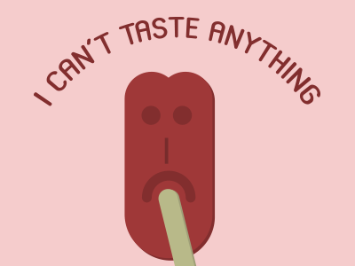 Depressed Tongue humor illustration mouth tongue