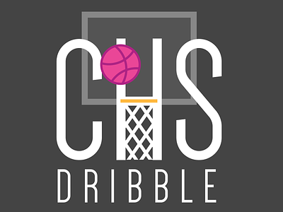CHS Dribbble ball basketball charleston dribbble net