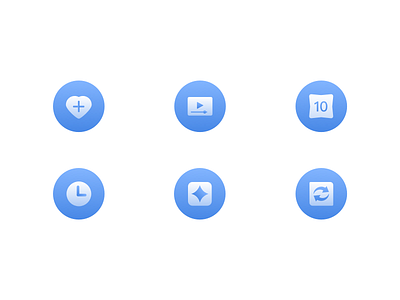 A set of icon design app design icon ui