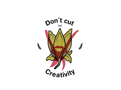 Don´t cut creativity creativity design illustration