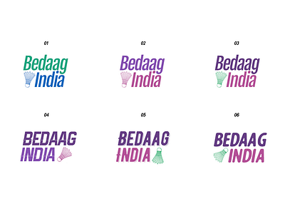 Bedaag India - Campaign Unit badminton bedaag india olympic sports