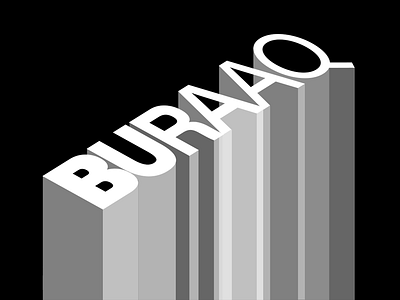 buraaq - lightning light typo typography