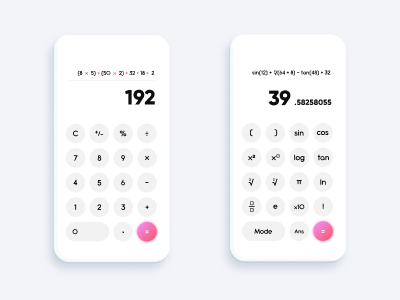 Simple Calculator calculator ux