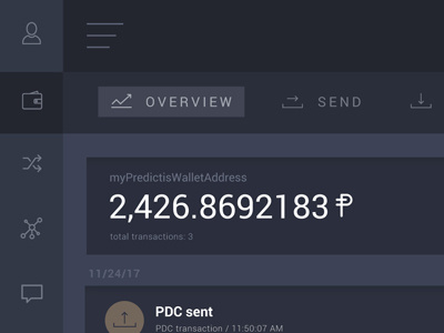 Crypto Wallet UI