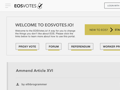 Crypto Voting Portal