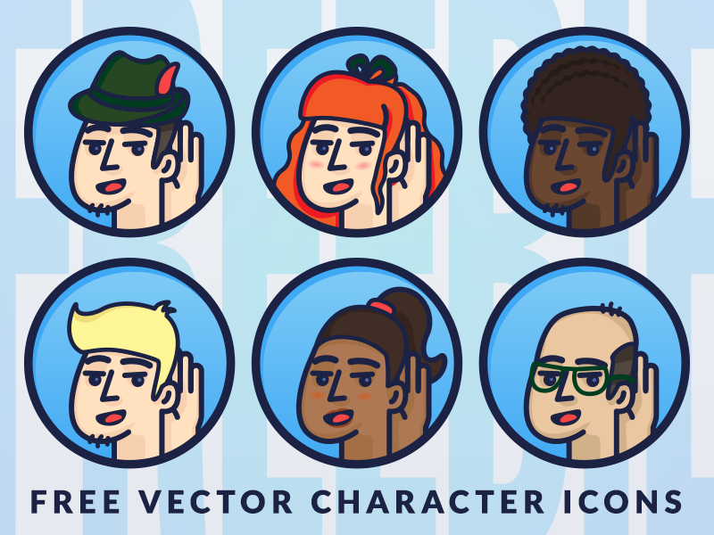 Character icons