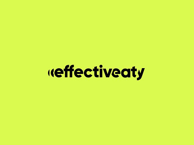 Effectiveaty food service graphic design identity logo logotype