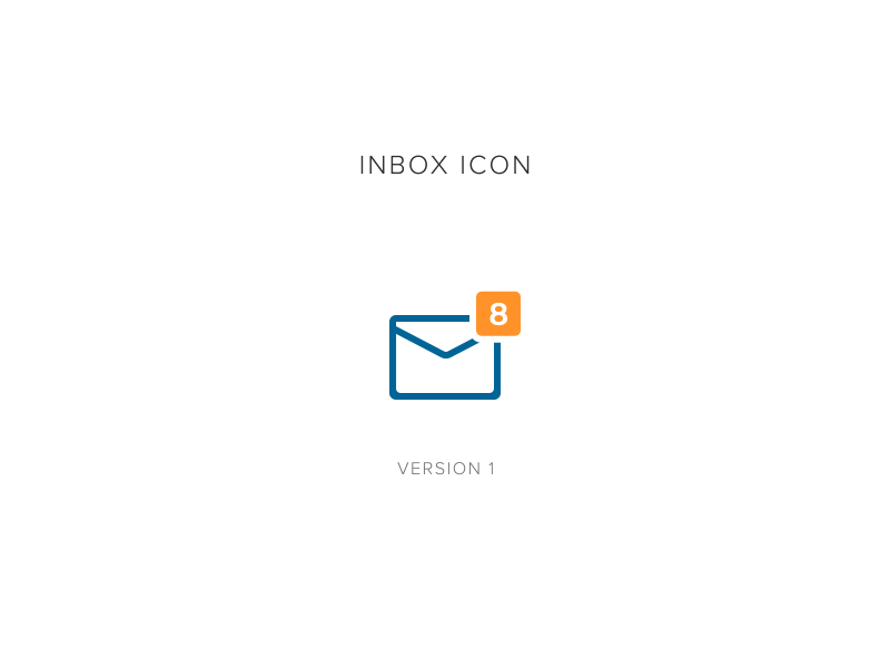 Inbox icon animated icon animation fintech motion design ui ui animation ui design