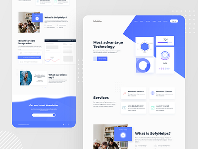 Agency Landing Page. agency branding business design developer landing landing page concept landingpage madeinwebflow marketing agency ui ui ux web web design webflow website