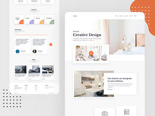 Interior Design - Landing Page Concept by Aminul Haque Chowdhury on ...