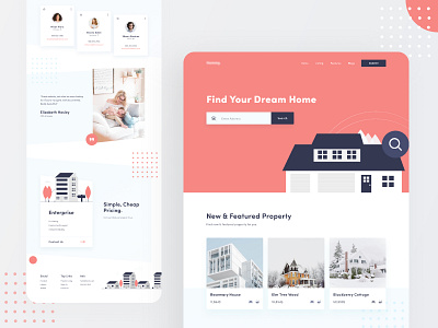 Real Estate Ageny Landing Page