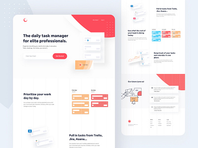 Saas Landing Page Design