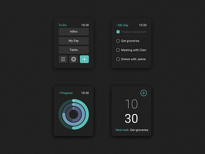 To-Do for Apple Watch (concept) app apple interface watch os