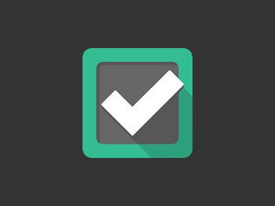 Dunzo app icon app check checkmark dunzo flat icon ipad iphone list task to-do