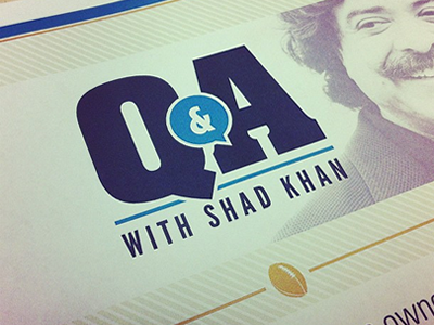Q&A flyer and logo