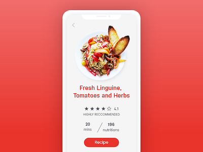 Recipe App Concept