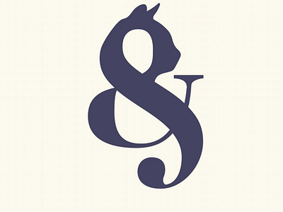 Ampersand Cat Logo