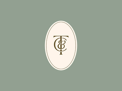 TC Logo Monogram branding design icon identity lettering logo type typography vector wedding